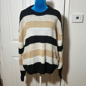 Summum striped alpaca sweater women’s Medium